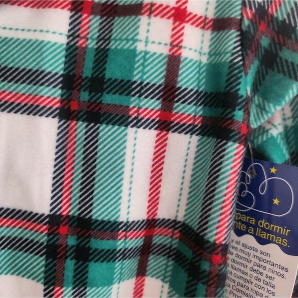 12M New Plaid Super Soft Pajama Set - Picture 3 of 3